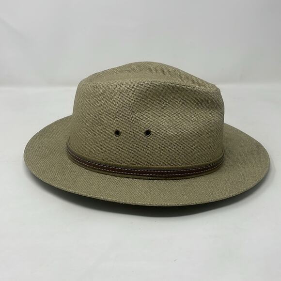 Kooringal "Manassa" Men's Drover Hat- Stone L/XL - Picture 3 of 8